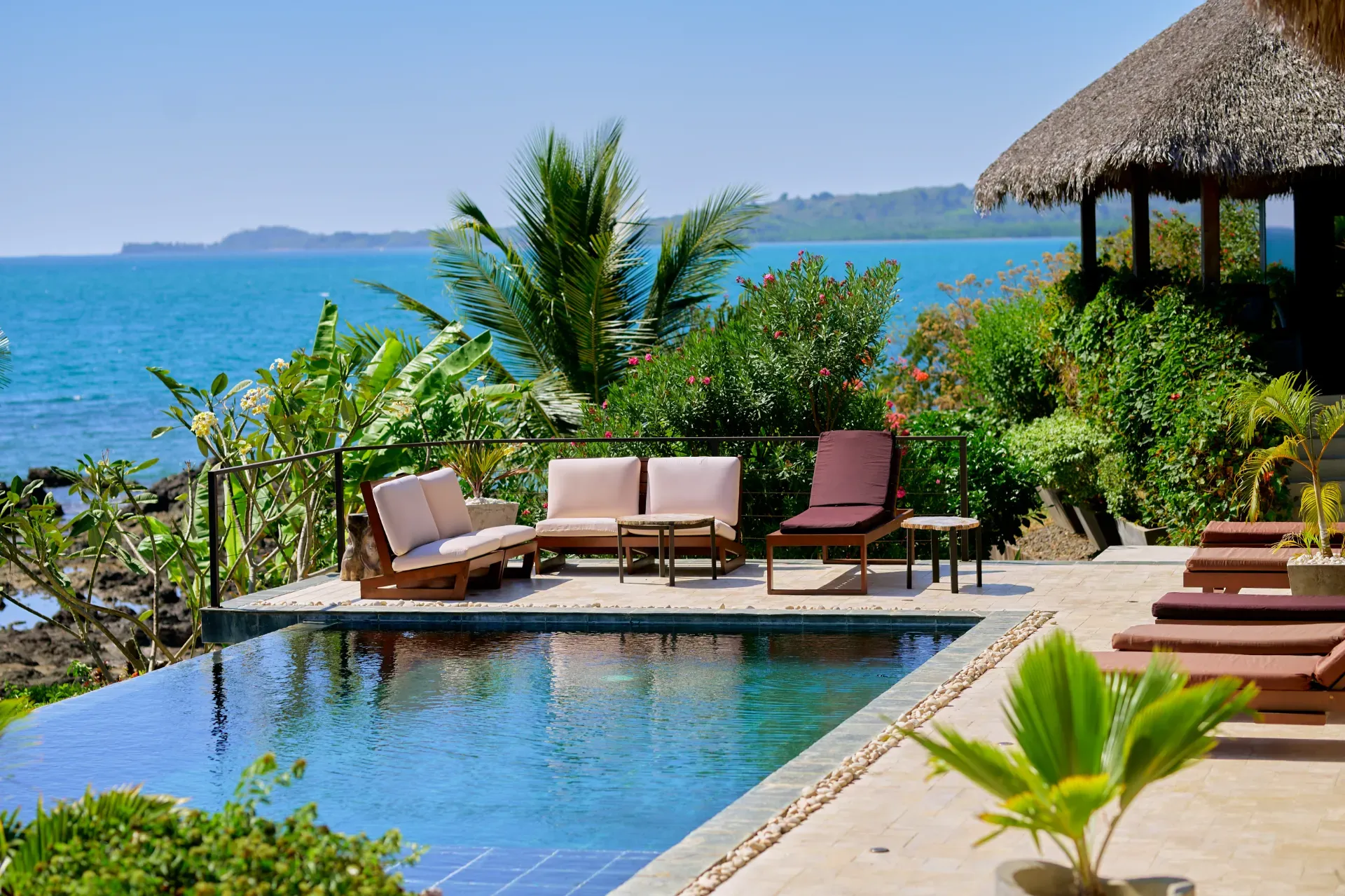 Villas bord de mer – Piscine privée à Nosy Be