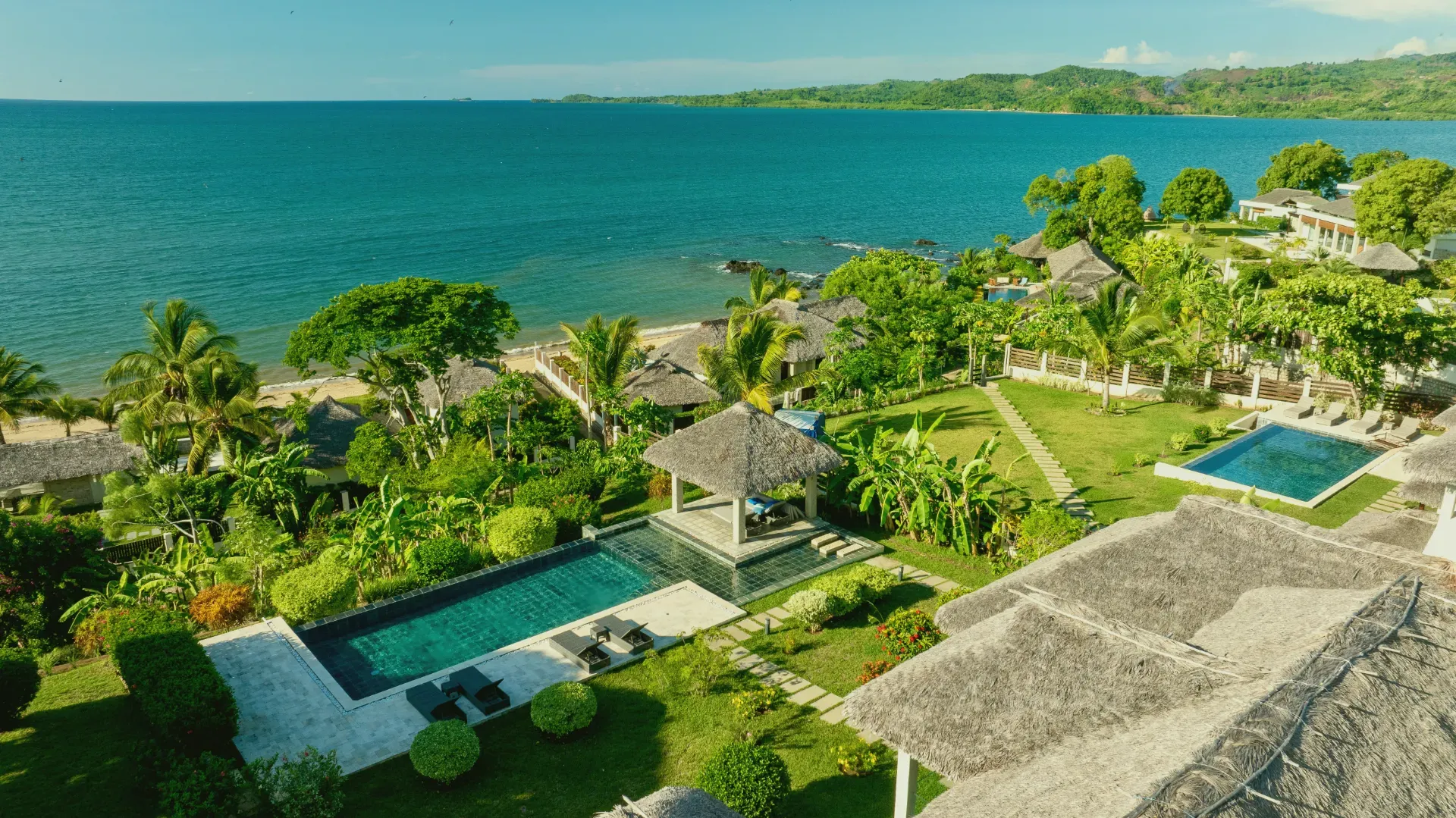 Villas vue mer à Nosy Be